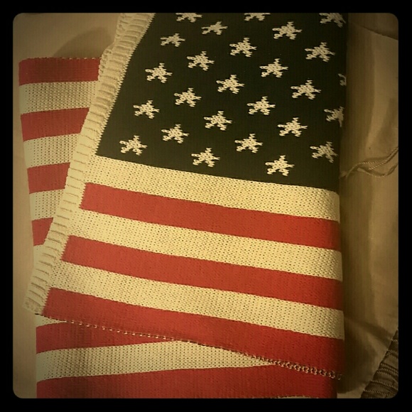 Scarf ~ Hooray for the Red White & Blue! - Picture 2 of 4